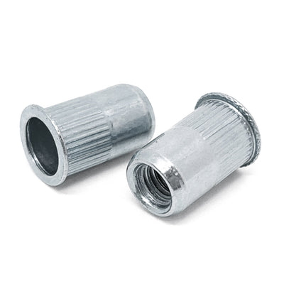 Small Aluminum Flange Knurled Body Rivet Nuts