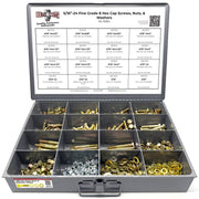 5/16"-24 Fine Grade 8 Hex Cap Screws, Nuts, & Washers - 1079 PCS