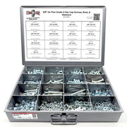 3/8"-24 Fine Grade 5 Hex Cap Screws, Nuts, & Washers - 755 PCS