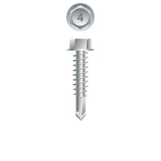 #14 Strong-Point Hex Washer Head 14-14 x 6, 410 Stainless Steel
