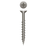 #8 Strong-Point Flat Head 8 x 1-1/4, PH, Plain and Lubed