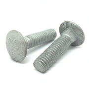 1/4-20x3" A307 Grade A Carriage Bolts Galvanized