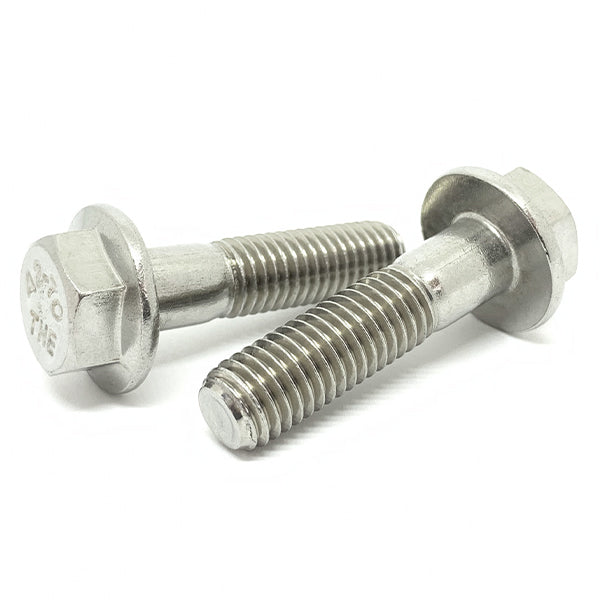 M10-1.5x50 A2-70 Stainless Steel Hex Flange Bolts