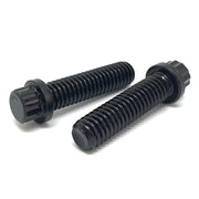5/8-11x1-3/4" Alloy 12 Point Flange Screws Black Oxide