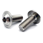 M6-1.0x25 A2-70 Stainless Steel Button Flange Socket Cap Screws