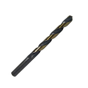 27/64" HSS Black & Gold 135° Split Point Jobber Length Drill Bit