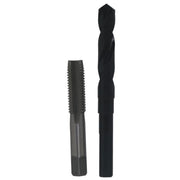 9/16"-12 HSS Plug Tap and 31/64" HSS Drill Bit