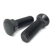 3/4-10x2-1/2" Grade 8 #3 Dome Head Plow Bolts Plain