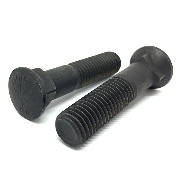 5/8-11x5" Grade 8 #3 Dome Head Plow Bolts Plain
