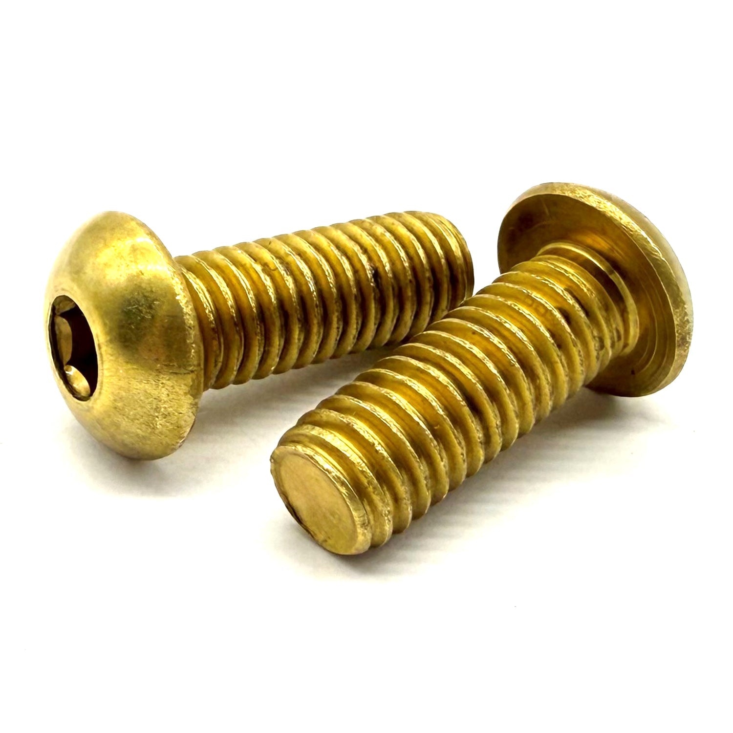 5/16"-18x1" Brass Button Head Socket Cap Screw