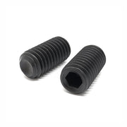 #6-40x3/4" Alloy Flat Point Allen Socket Set Screw Black Oxide