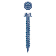 #1/4 Strong-Point Hex Washer Head 1/4 x 2-3/4, Hi-Low-Blue Ceramic