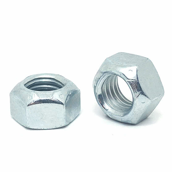 7/8"-9 Grade 8 Hex Prevailing Torque Top Lock Nuts Zinc