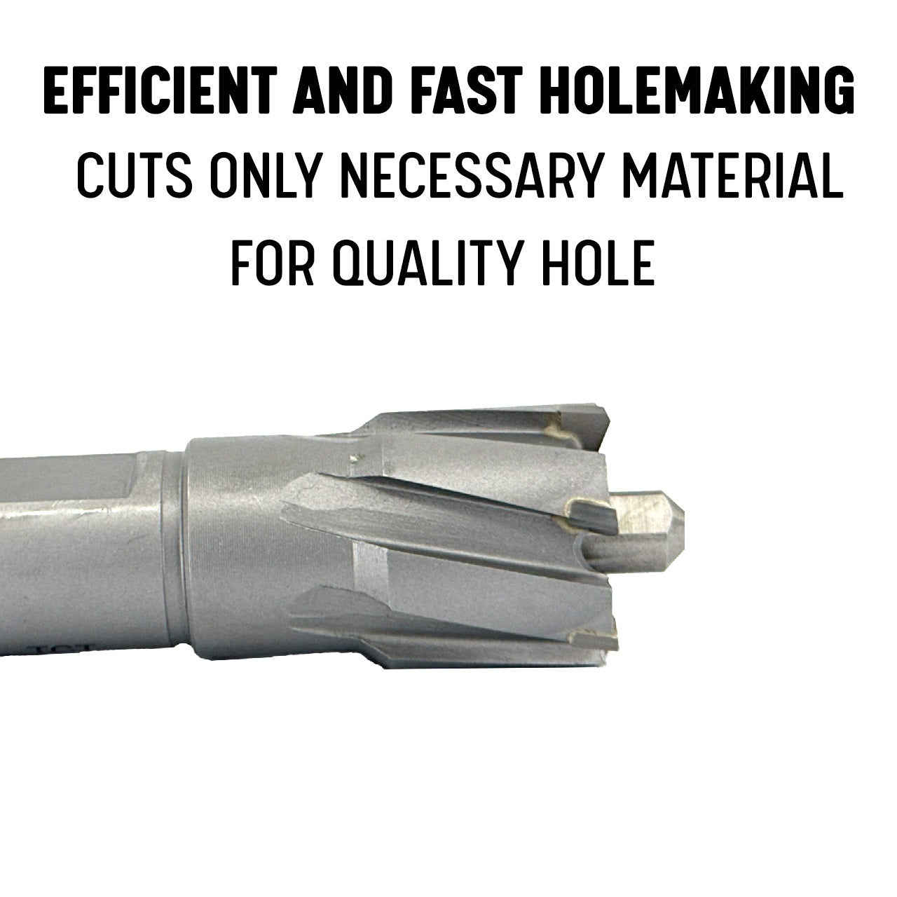 11/16" X 2" Carbide Tipped Annular Cutter with Pilot Pin