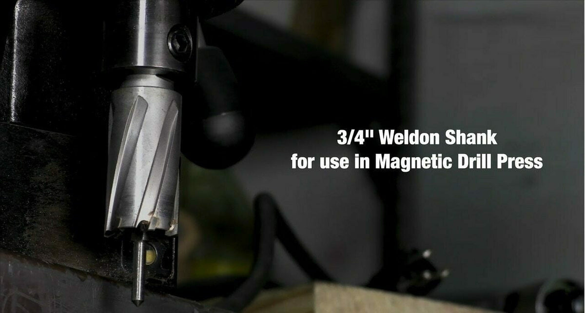 13/16" X 1-3/8" Carbide Tipped Annular Cutter with Pilot Pin