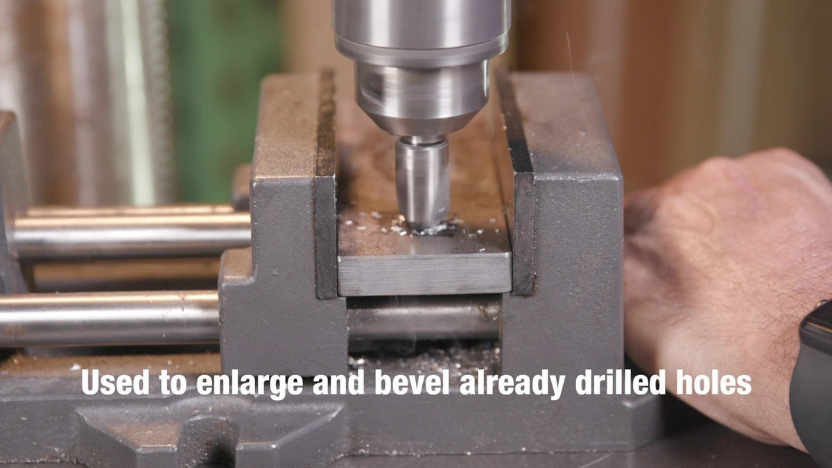 3/4"-60 HSS 3 Flute Center Reamer