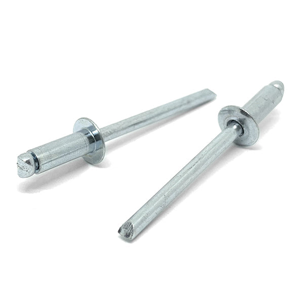 1/8" Dia 1/8"-3/16" (43)  Grip - Dome Head Blind Rivets Alum/Alum Mandrel