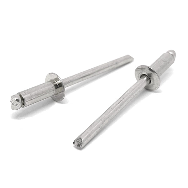 3/16" Dia 1/2"-5/8" (610)   Grip - Dome Head Blind Rivets Stainless/Stainless Mandrel