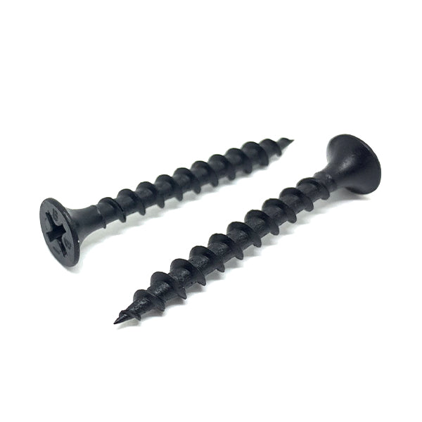 #6-9x1-5/8" Steel Bugle Head Drywall Screws Piercing Point Phos & Oil