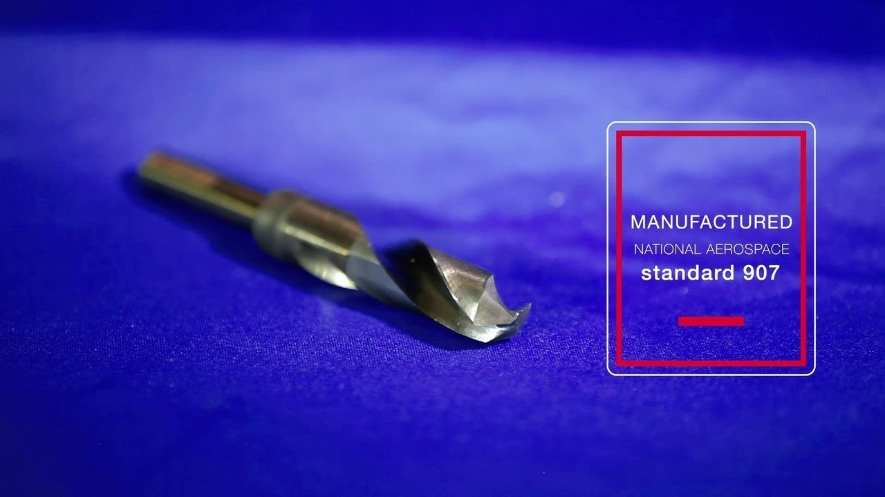 25/64" Cobalt Drill Bit with 3/8" Reduced Shank, D/ACO