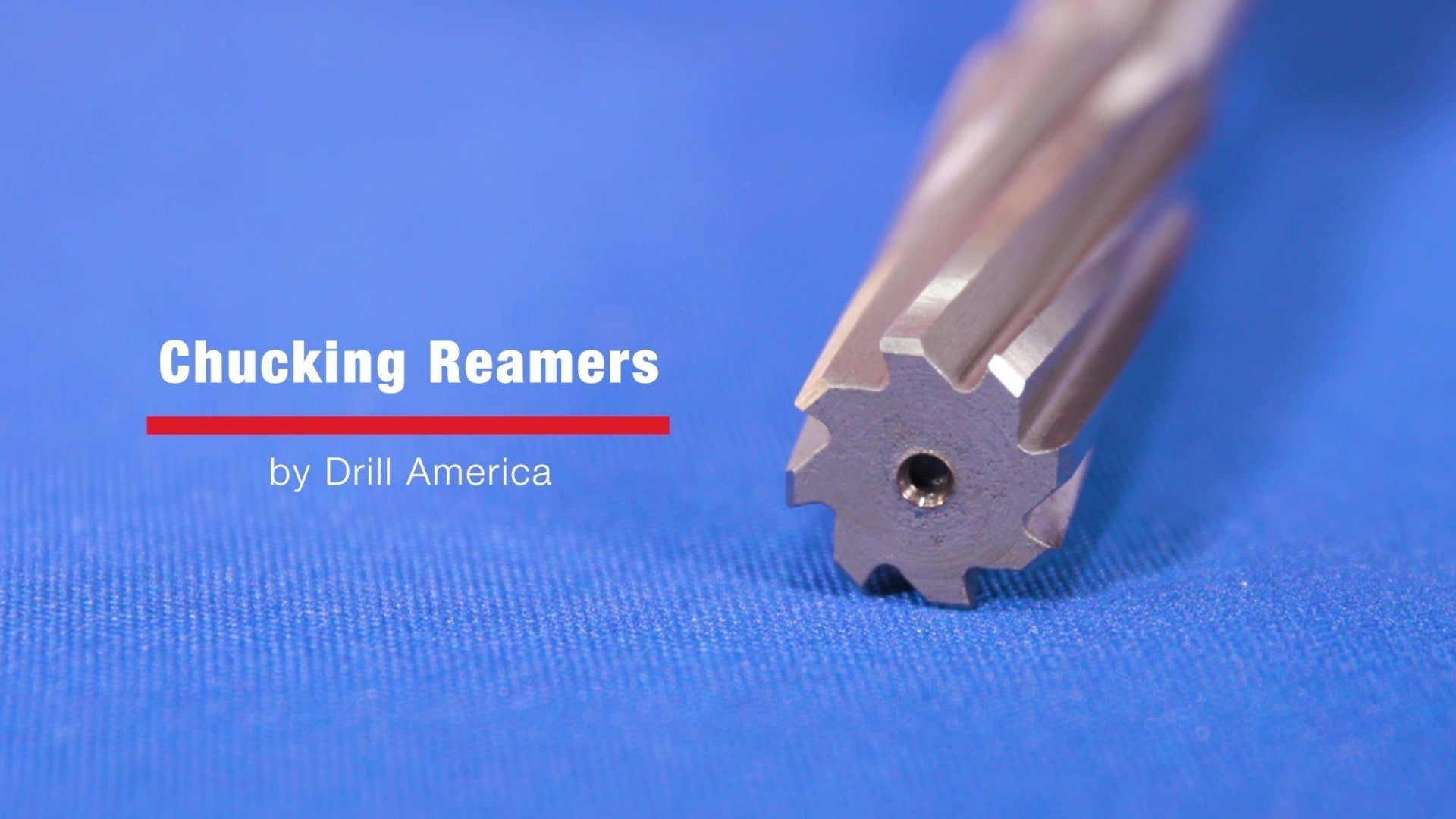 #42 HSS Straight Shank Straight Flute Chucking Reamer