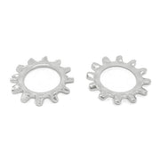 #6 410 Stainless Steel External Tooth Lock Washers