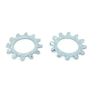 #12 Steel External Tooth Lock Washer Zinc