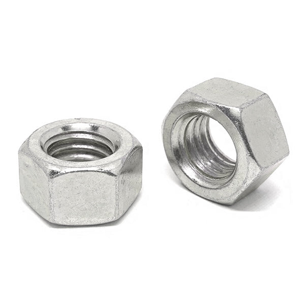 1/4"-28 316 Stainless Steel Finished Hex Nuts