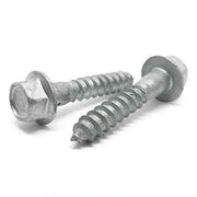1/4-10x2" Hex Flange Lag Screws Steel Hot Dip Galvanized