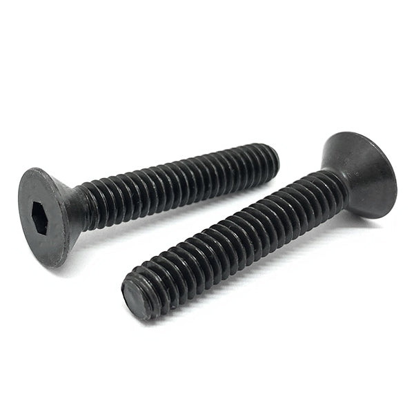 M14-2.0x35 Class 12.9 Alloy Flat Socket Head Cap Screws Black Oxide