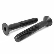 M6-1.0x40 Class 12.9 Alloy Flat Socket Head Cap Screws Black Oxide