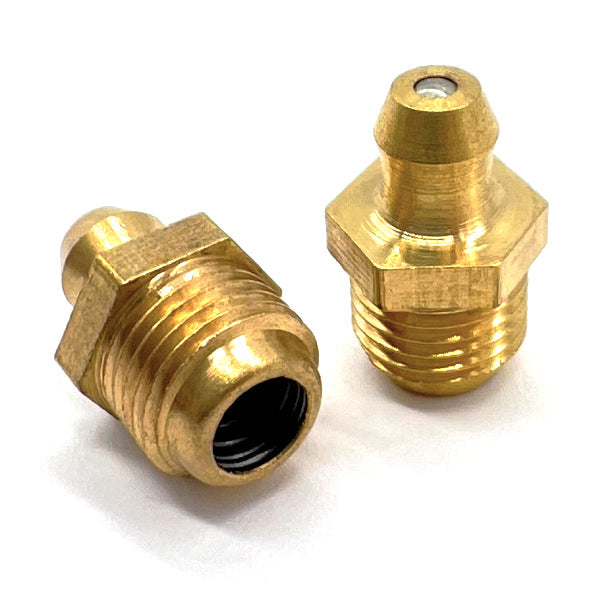 Inch and Metric Brass Zerks Grease Fittings - 550 PCS