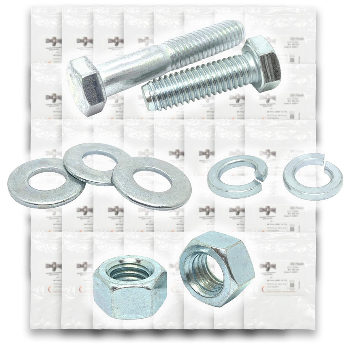 5/16"-24 Fine Grade 5 Hex Cap Screws, Nuts, & Washers - 1078 PCS