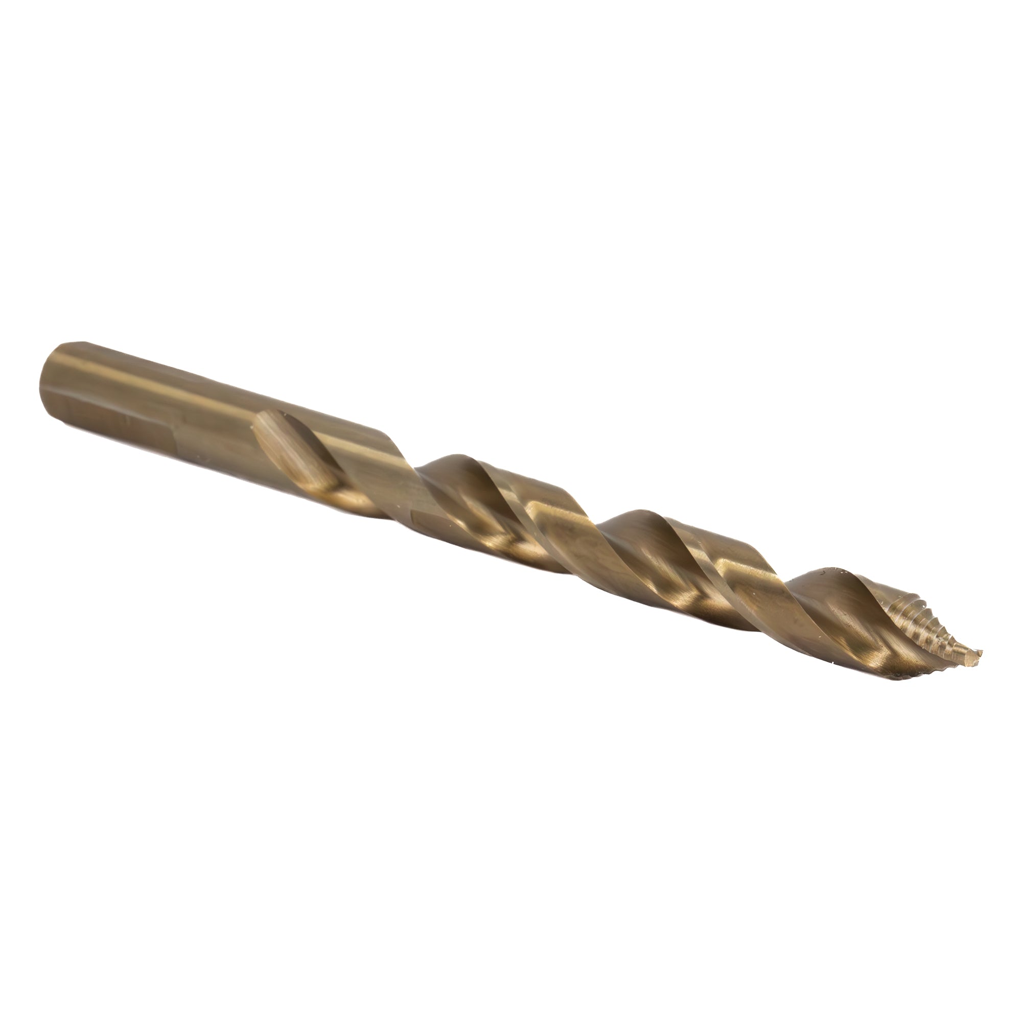 11/32" Stepped Point Cobalt Drill Bit with 3-Flat Shank