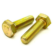 M16-2.00x20 Class 10.9 Hex Cap Screws Zinc Yellow