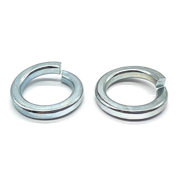 M20 Class 12 High Collar Split Lock Washer Zinc Clear