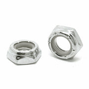 #8-32 316 Stainless Steel Nylon Insert Hex Jam Nuts