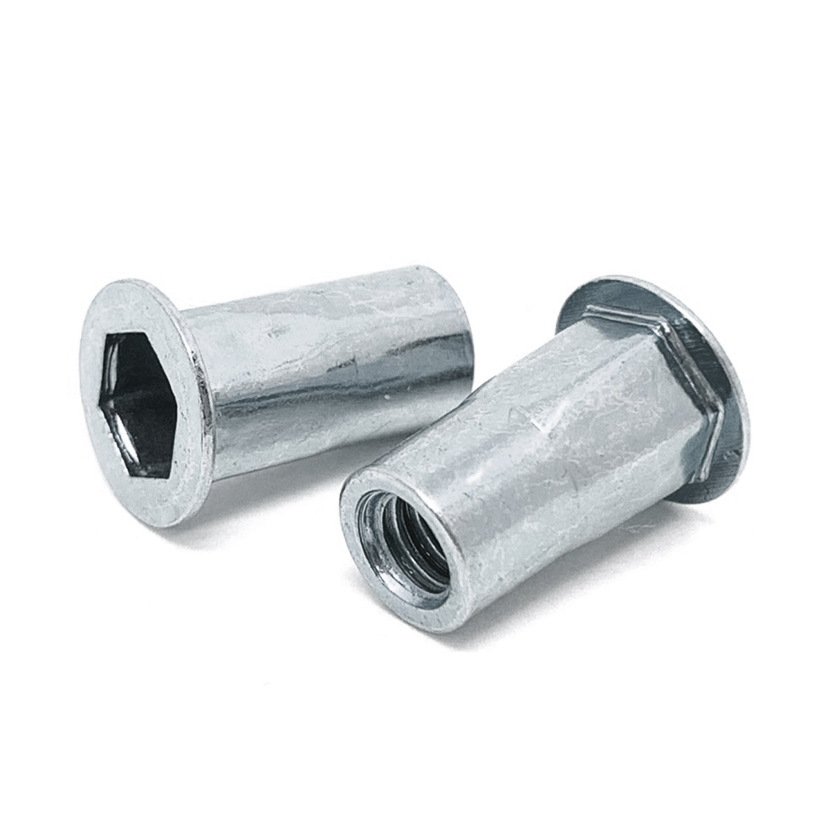 5/16-18 UNC (.027-.150) Aluminum Hex Rivet Nut
