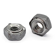 7/16"-14 3 Prong Short Pilot Hex Weld Nuts