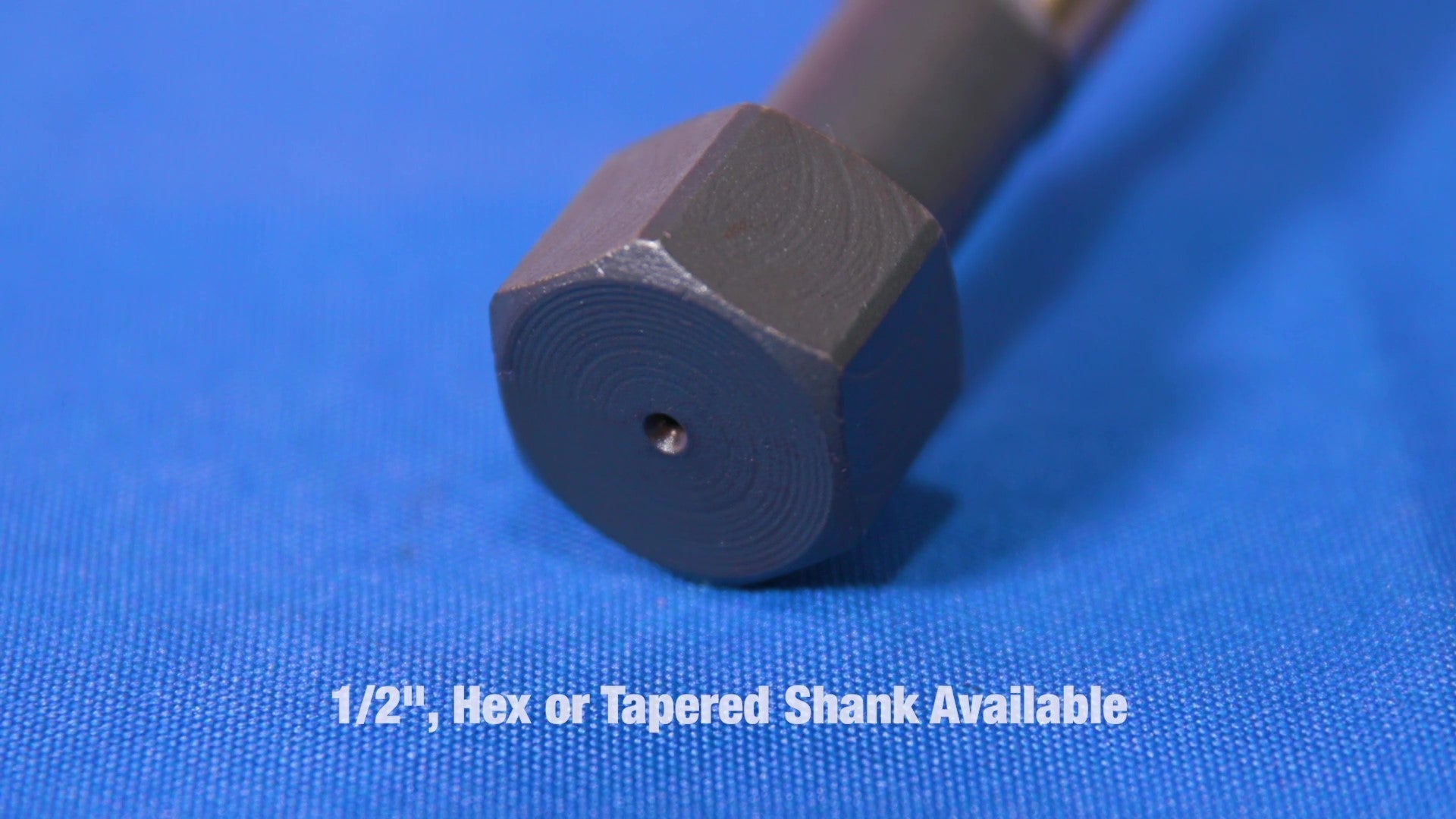 11/16" HSS Black & Gold Hex Shank Long Bridge Reamer