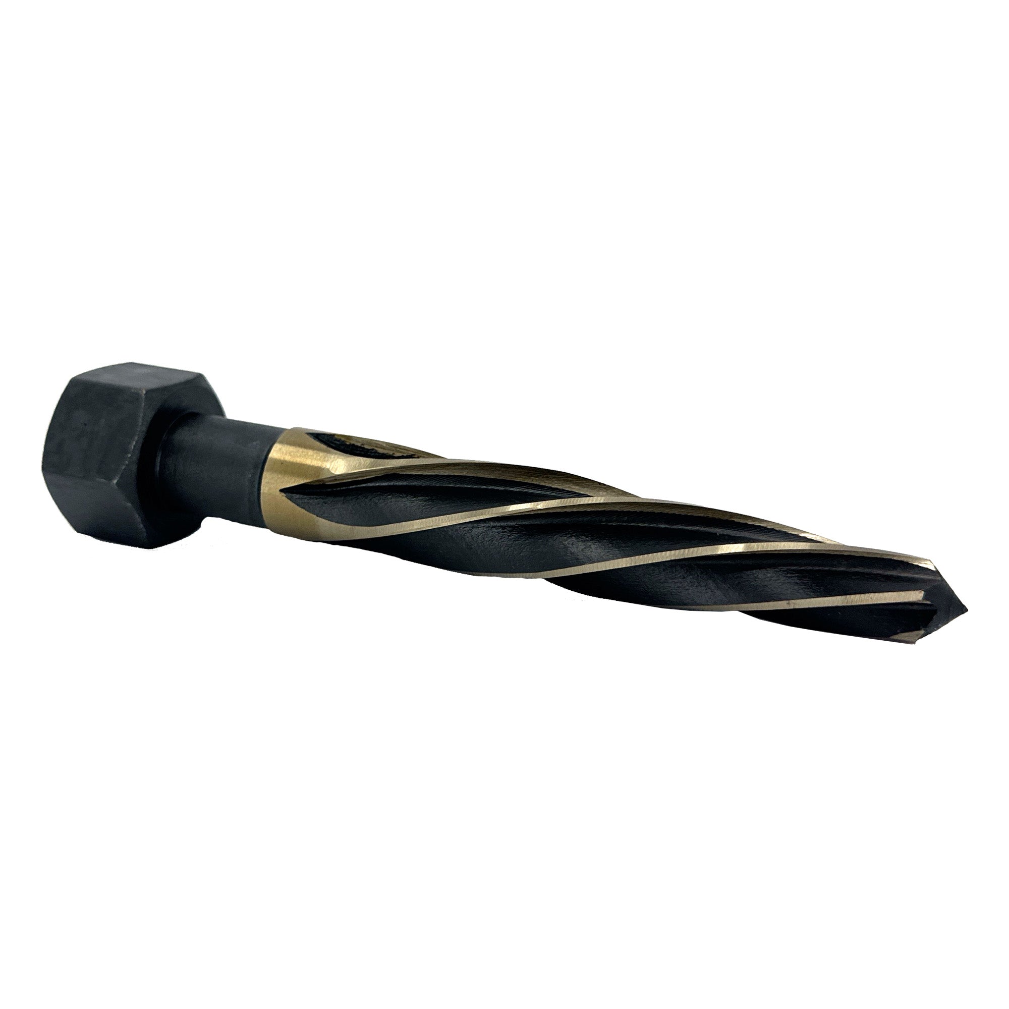 1-5/16" Magnetic Black & Gold HSS Hex Shank Bridge Reamer