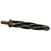 9/16" HSS Black & Gold 1/2" Straight Shank Bridge Reamer