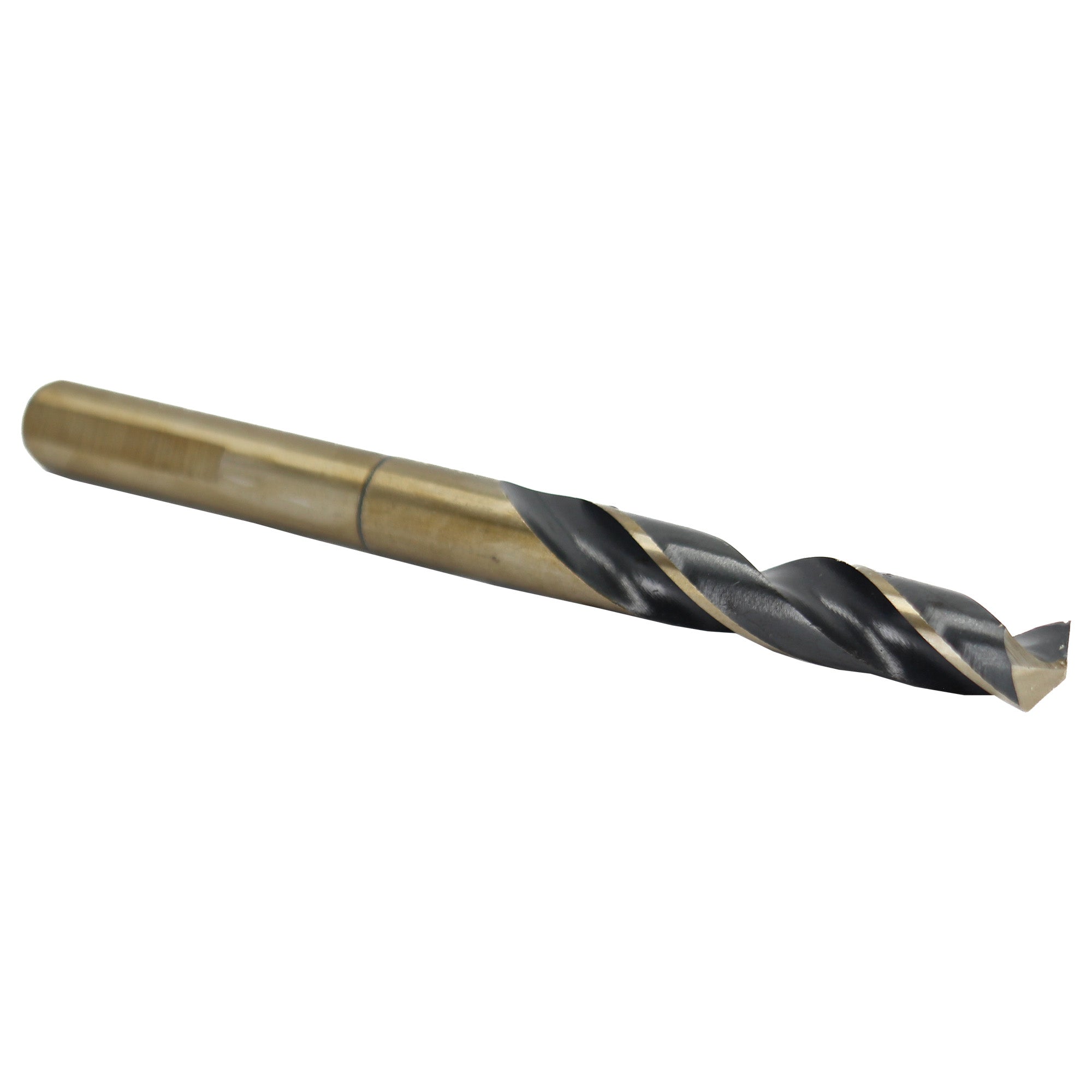 43/64" HSS Black & Gold Drill Bit with Reduced 1/2" 3-Flat Shank, KFD