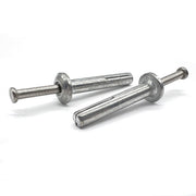 1/4"x1-1/2" Mushroom Head Hammer Drive Anchors Zinc Alloy w/ 304 Stainless Steel Nails