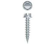 #10 SLT Strong-Point Hex Washer Head 10 x 1/2, 1/4 A.F., Zinc