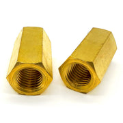 3/4"-10 X 2" Brass Coupling Nut