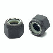 1/4"-20 Grade 8 Hex Nylon Insert Lock Nuts Phos & Oil