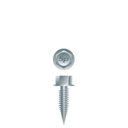 #10 Hi-Strong-Point Hex Washer Head 10-24 x 3/4, Fine, Zinc