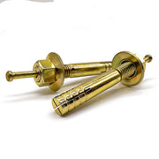 1/2"-13x4-3/4" Pin Drive Expansion Anchors Zinc Yellow