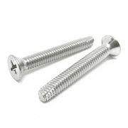#8-32x5/8" 410 Stainless Steel Phillips Flat Head Type F Thread Cutting Screws
